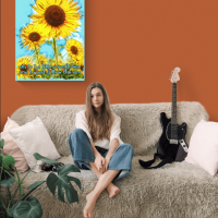 To be like a sunflower