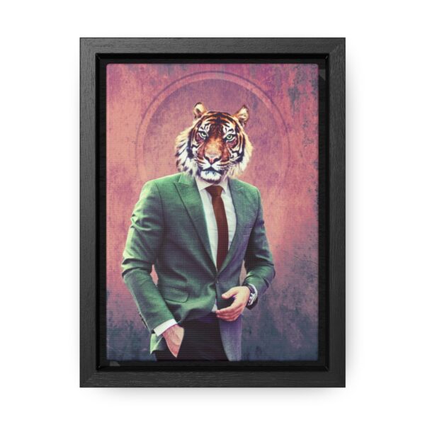 The Eye of the Tiger - Gallery Canvas Wraps, Vertical Frame