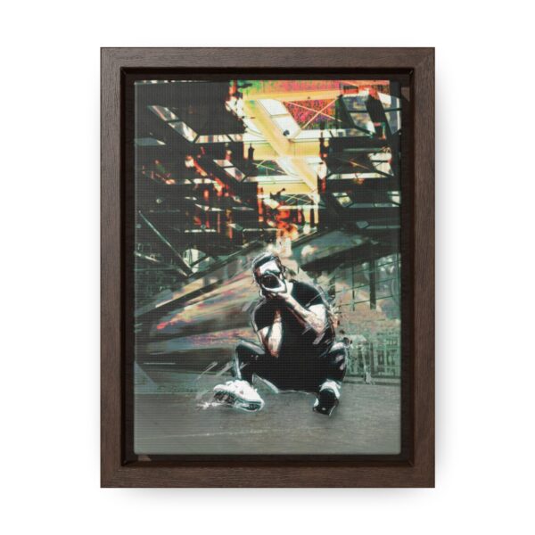 The Photographer - Vertical Framed Premium Gallery Wrap Canvas