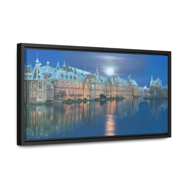 The Dutch Houses of Parliament - Gallery Canvas Wrap, Horizontal Frame