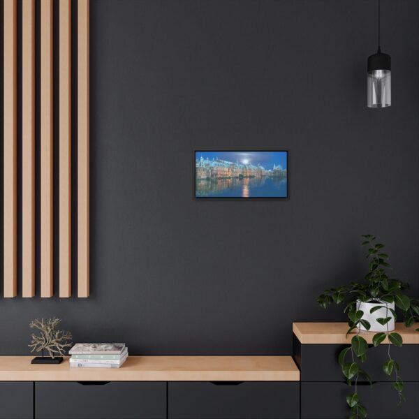 The Dutch Houses of Parliament - Gallery Canvas Wrap, Horizontal Frame