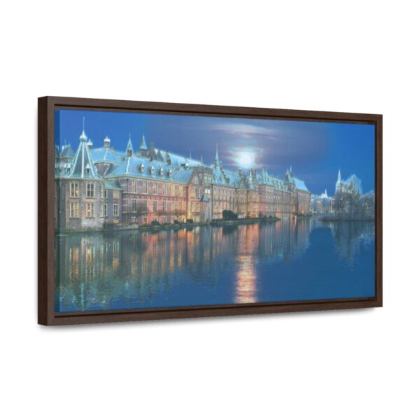 The Dutch Houses of Parliament - Gallery Canvas Wrap, Horizontal Frame