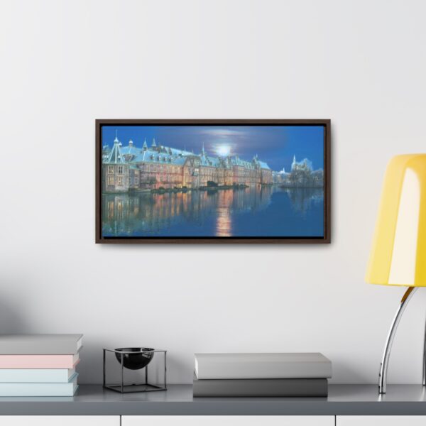 The Dutch Houses of Parliament - Gallery Canvas Wrap, Horizontal Frame