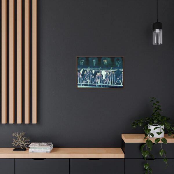 Cows missing their calves - Gallery Canvas Wrap, Horizontal Frame