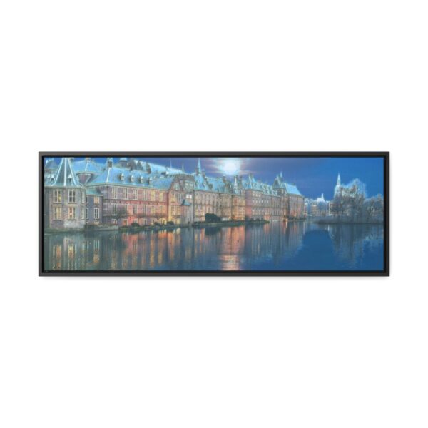 The Dutch Houses of Parliament - Gallery Canvas Wrap, Horizontal Frame