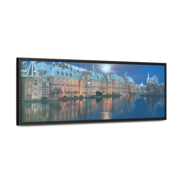 The Dutch Houses of Parliament - Gallery Canvas Wrap, Horizontal Frame