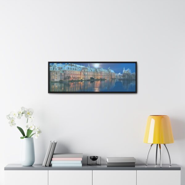 The Dutch Houses of Parliament - Gallery Canvas Wrap, Horizontal Frame