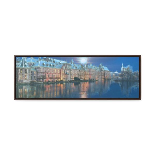 The Dutch Houses of Parliament - Gallery Canvas Wrap, Horizontal Frame