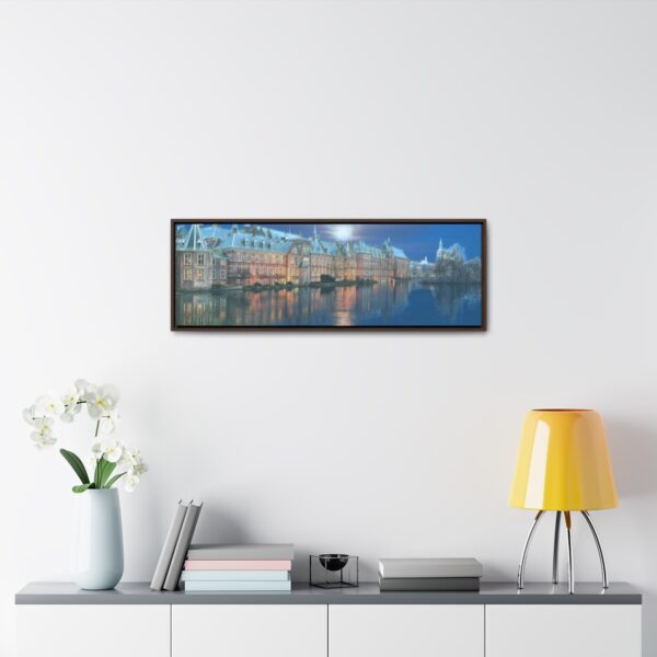 The Dutch Houses of Parliament - Gallery Canvas Wrap, Horizontal Frame