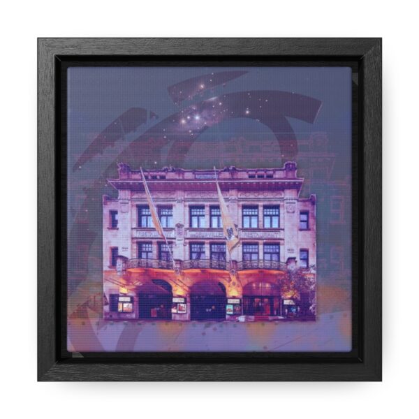 Buitenhof Theatre in The Hague - Gallery Canvas Wraps, Square Frame