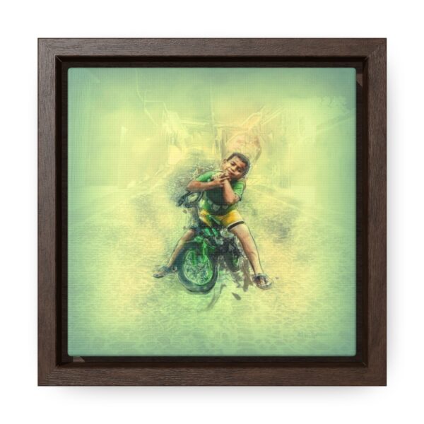 Later When I'm Big - Square Framed Premium Gallery Wrap Canvas