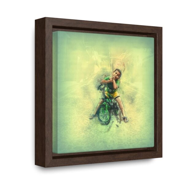 Later When I'm Big - Square Framed Premium Gallery Wrap Canvas