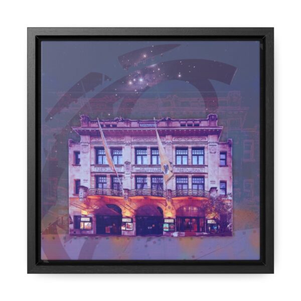 Buitenhof Theatre in The Hague - Gallery Canvas Wraps, Square Frame