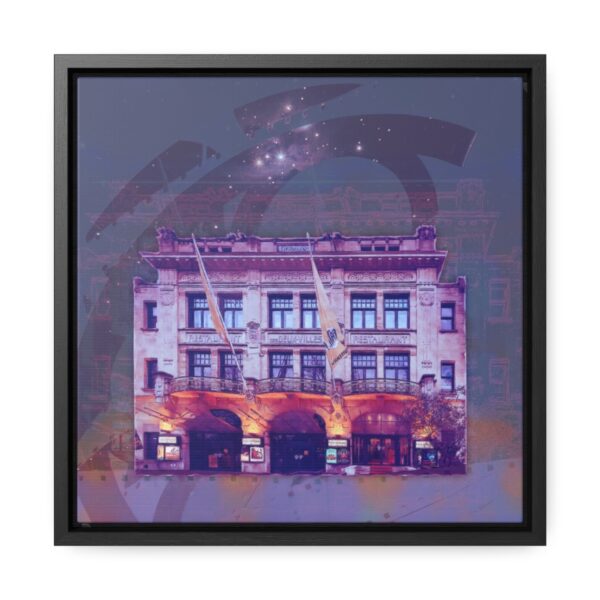 Buitenhof Theatre in The Hague - Gallery Canvas Wraps, Square Frame