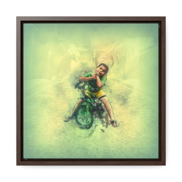 Later When I'm Big - Square Framed Premium Gallery Wrap Canvas