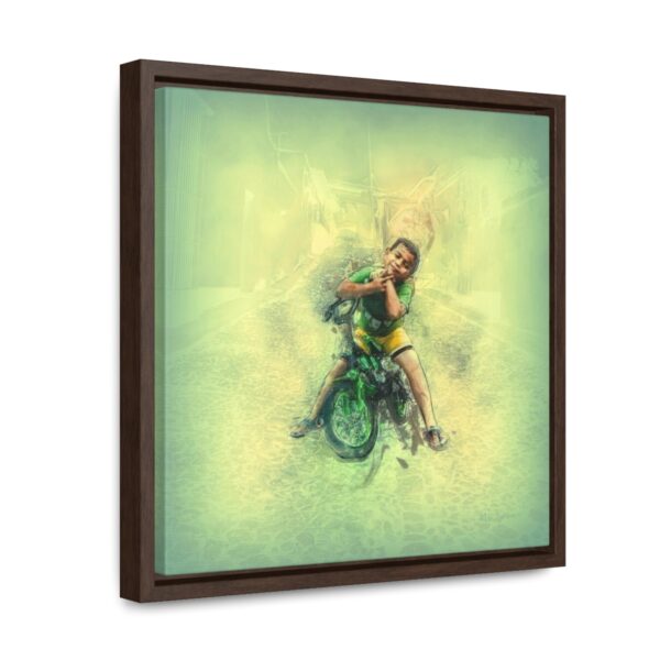 Later When I'm Big - Square Framed Premium Gallery Wrap Canvas