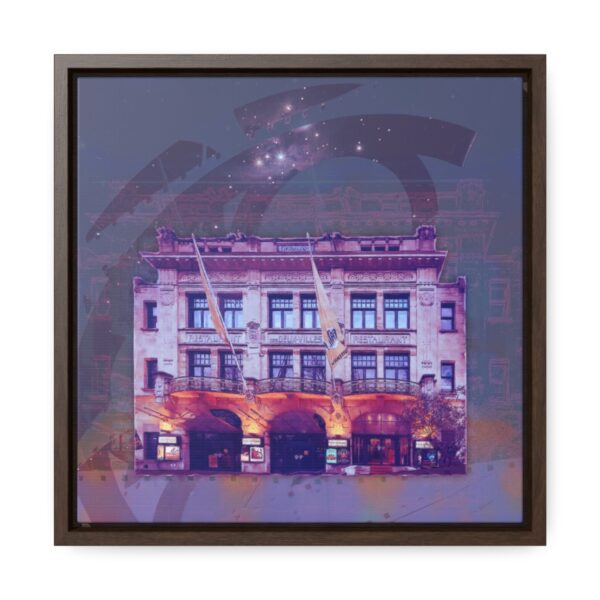Buitenhof Theatre in The Hague - Gallery Canvas Wraps, Square Frame