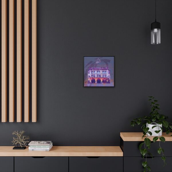 Buitenhof Theatre in The Hague - Gallery Canvas Wraps, Square Frame