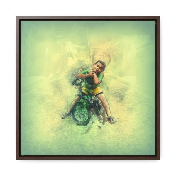 Later When I'm Big - Square Framed Premium Gallery Wrap Canvas