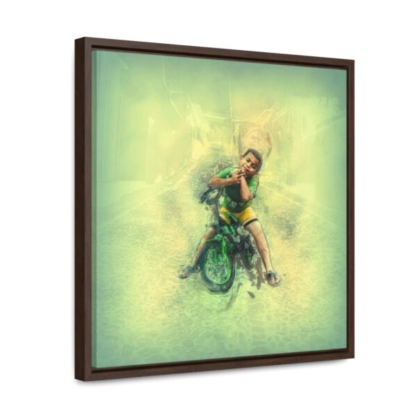 Later When I'm Big - Square Framed Premium Gallery Wrap Canvas