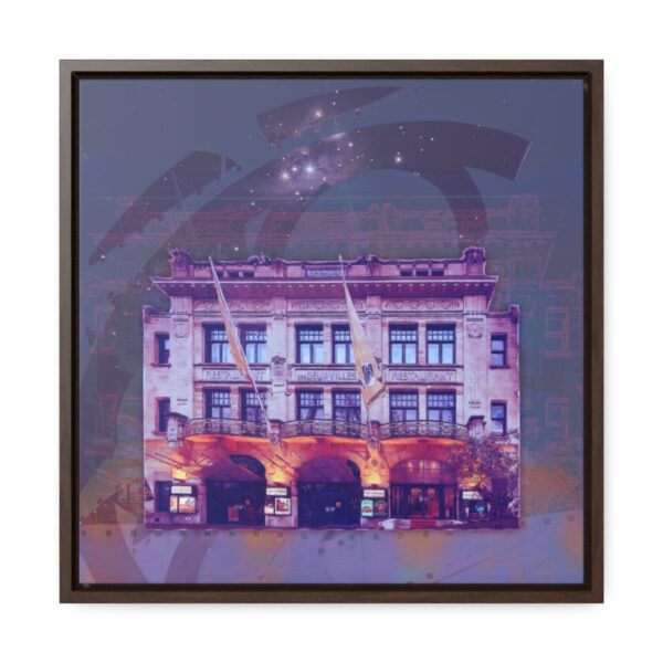 Buitenhof Theatre in The Hague - Gallery Canvas Wraps, Square Frame
