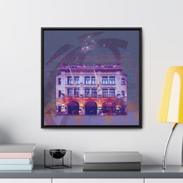 Buitenhof Theatre in The Hague - Gallery Canvas Wraps, Square Frame