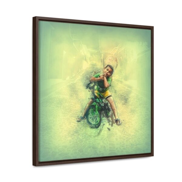 Later When I'm Big - Square Framed Premium Gallery Wrap Canvas