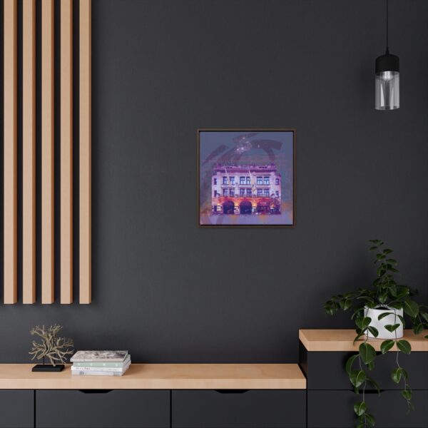 Buitenhof Theatre in The Hague - Gallery Canvas Wraps, Square Frame