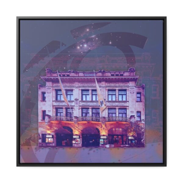 Buitenhof Theatre in The Hague - Gallery Canvas Wraps, Square Frame