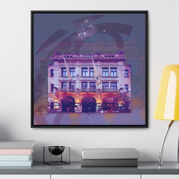 Buitenhof Theatre in The Hague - Gallery Canvas Wraps, Square Frame
