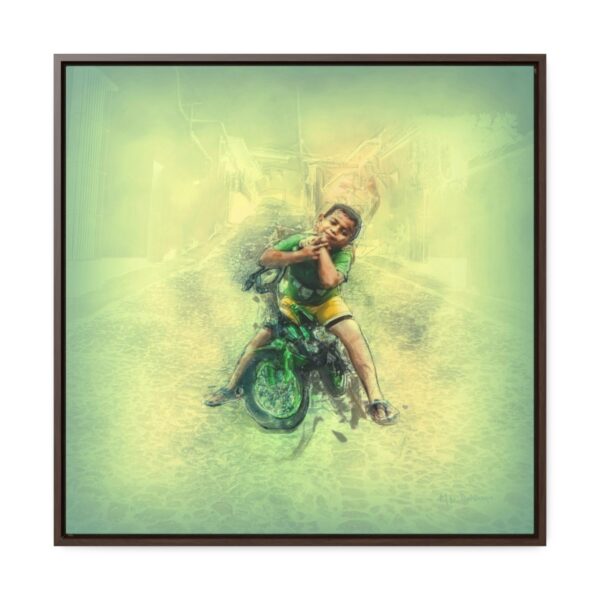 Later When I'm Big - Square Framed Premium Gallery Wrap Canvas