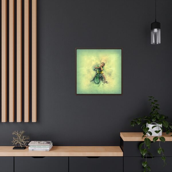 Later When I'm Big - Square Framed Premium Gallery Wrap Canvas