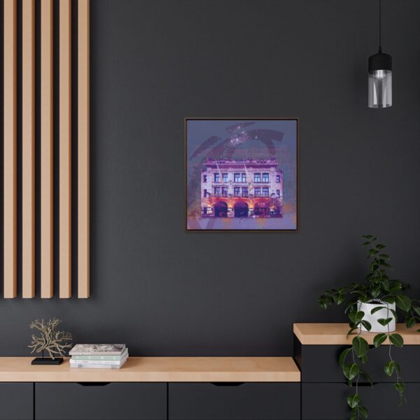 Buitenhof Theatre in The Hague - Gallery Canvas Wraps, Square Frame