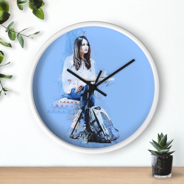 Be with you soon - Wall clock