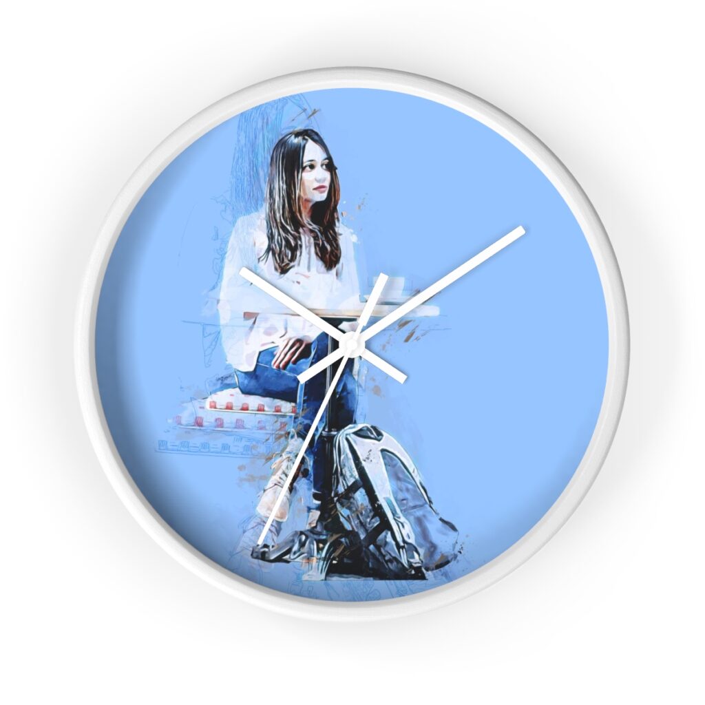 Be with you soon - Wall clock