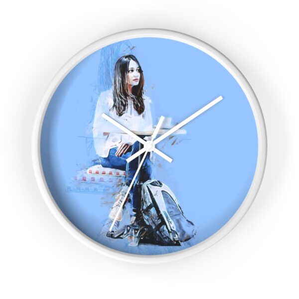 Be with you soon - Wall clock