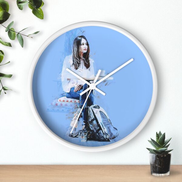 Be with you soon - Wall clock