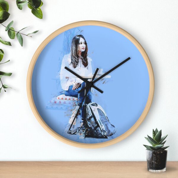 Be with you soon - Wall clock