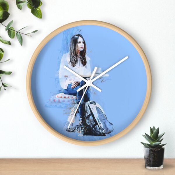 Be with you soon - Wall clock