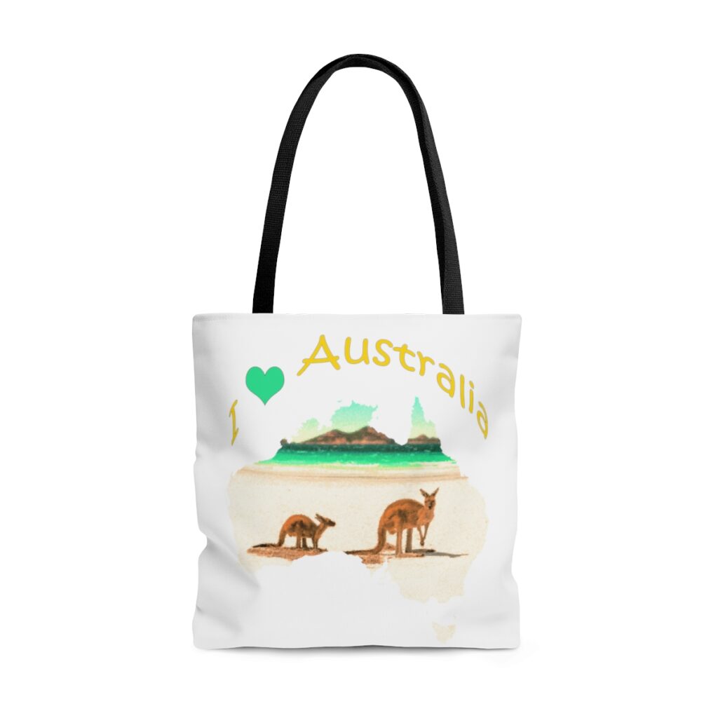 I love Australia - AOP Tote Bag