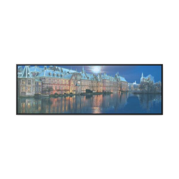 The Dutch Houses of Parliament - Gallery Canvas Wrap, Horizontal Frame
