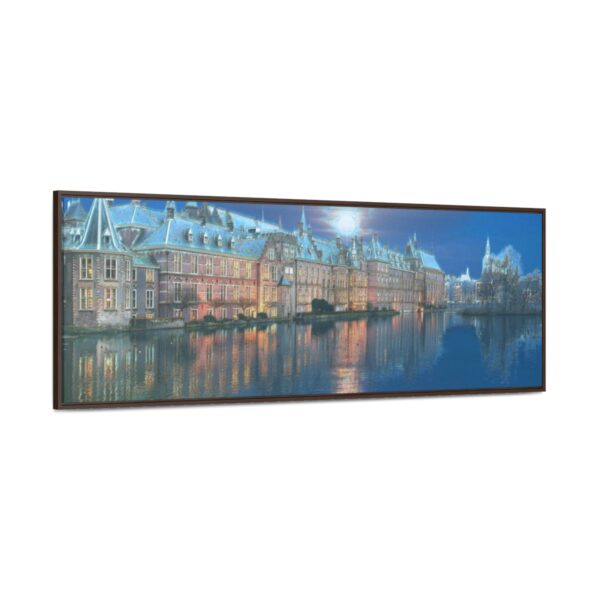 The Dutch Houses of Parliament - Gallery Canvas Wrap, Horizontal Frame