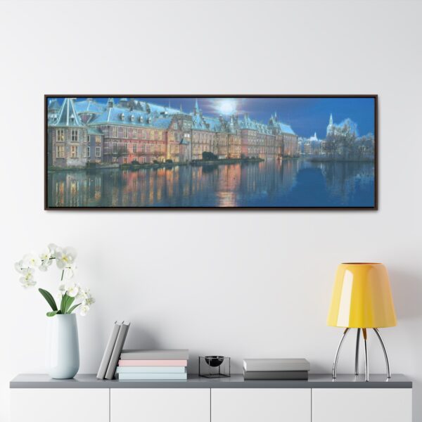 The Dutch Houses of Parliament - Gallery Canvas Wrap, Horizontal Frame