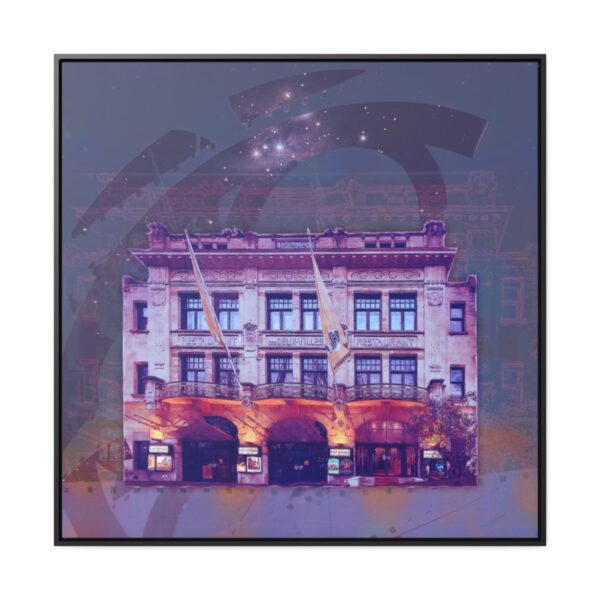 Buitenhof Theatre in The Hague - Gallery Canvas Wraps, Square Frame