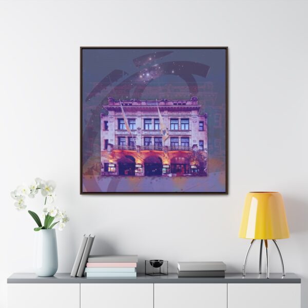 Buitenhof Theatre in The Hague - Gallery Canvas Wraps, Square Frame