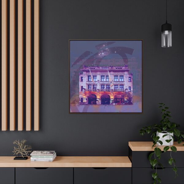 Buitenhof Theatre in The Hague - Gallery Canvas Wraps, Square Frame