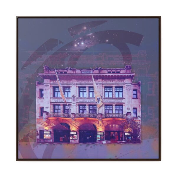 Buitenhof Theatre in The Hague - Gallery Canvas Wraps, Square Frame