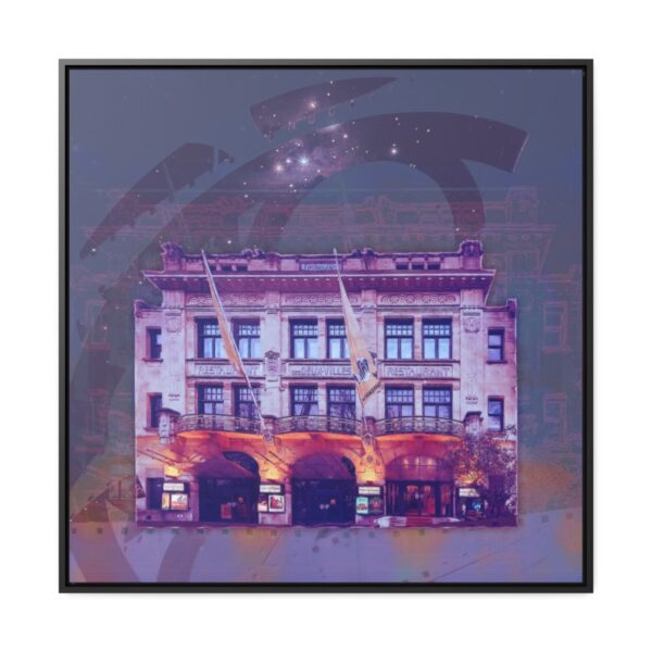 Buitenhof Theatre in The Hague - Gallery Canvas Wraps, Square Frame