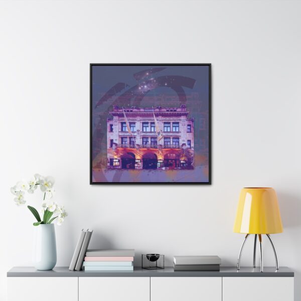 Buitenhof Theatre in The Hague - Gallery Canvas Wraps, Square Frame