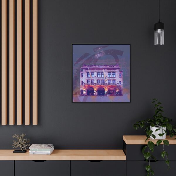 Buitenhof Theatre in The Hague - Gallery Canvas Wraps, Square Frame